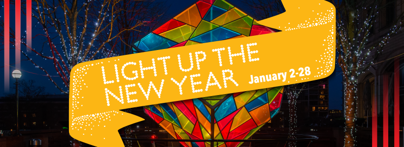 Light Up the New Year at Hudson Gardens