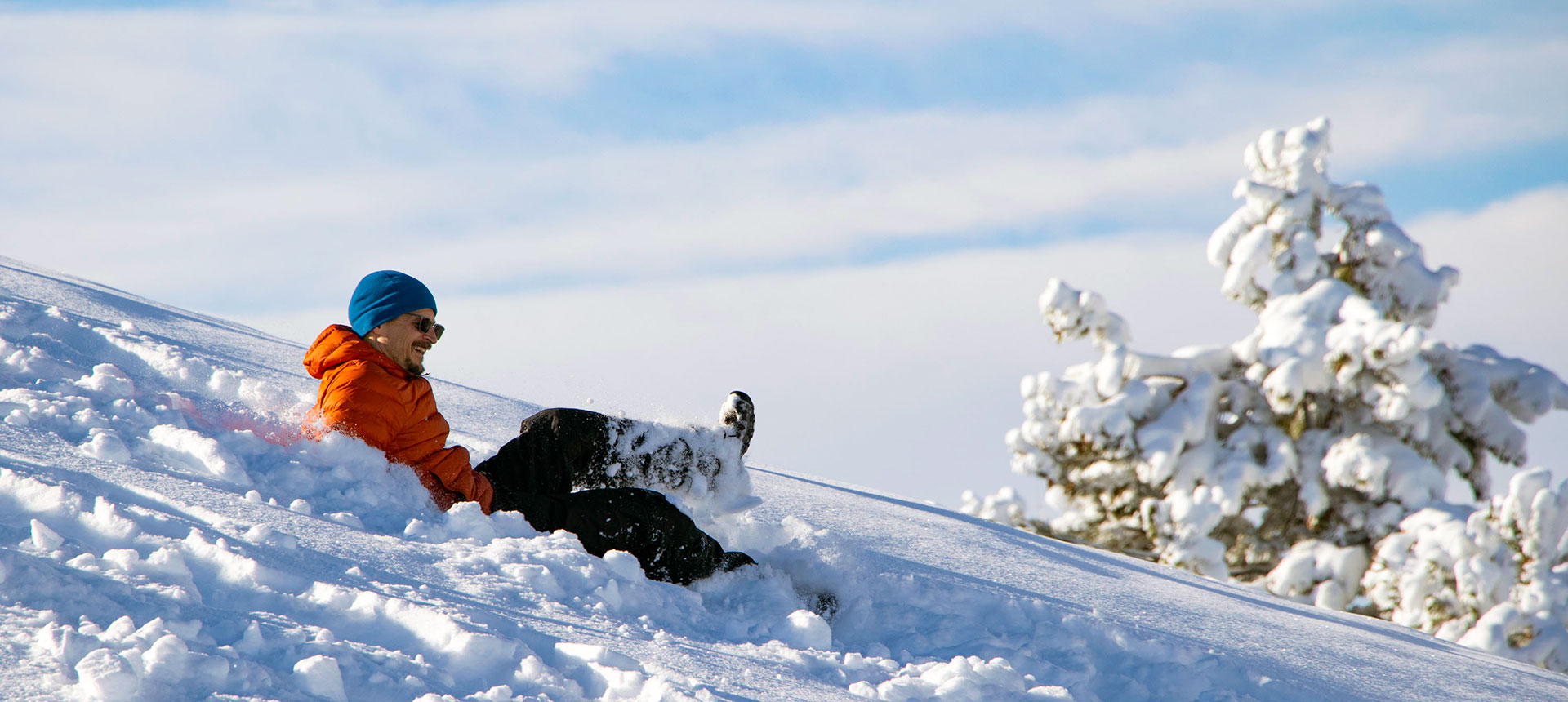 Sledding at South Suburban